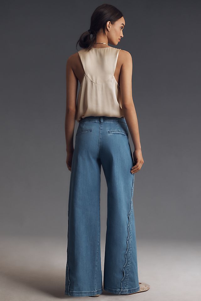 Scalloped Jeans