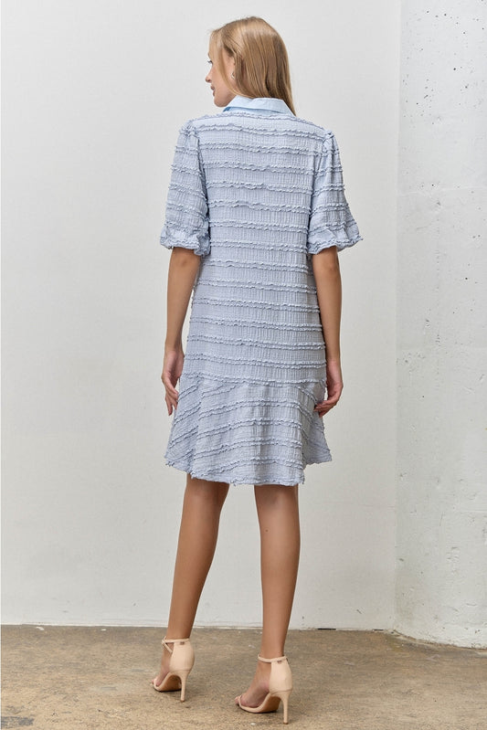 Sunday Charm Dress - Blue