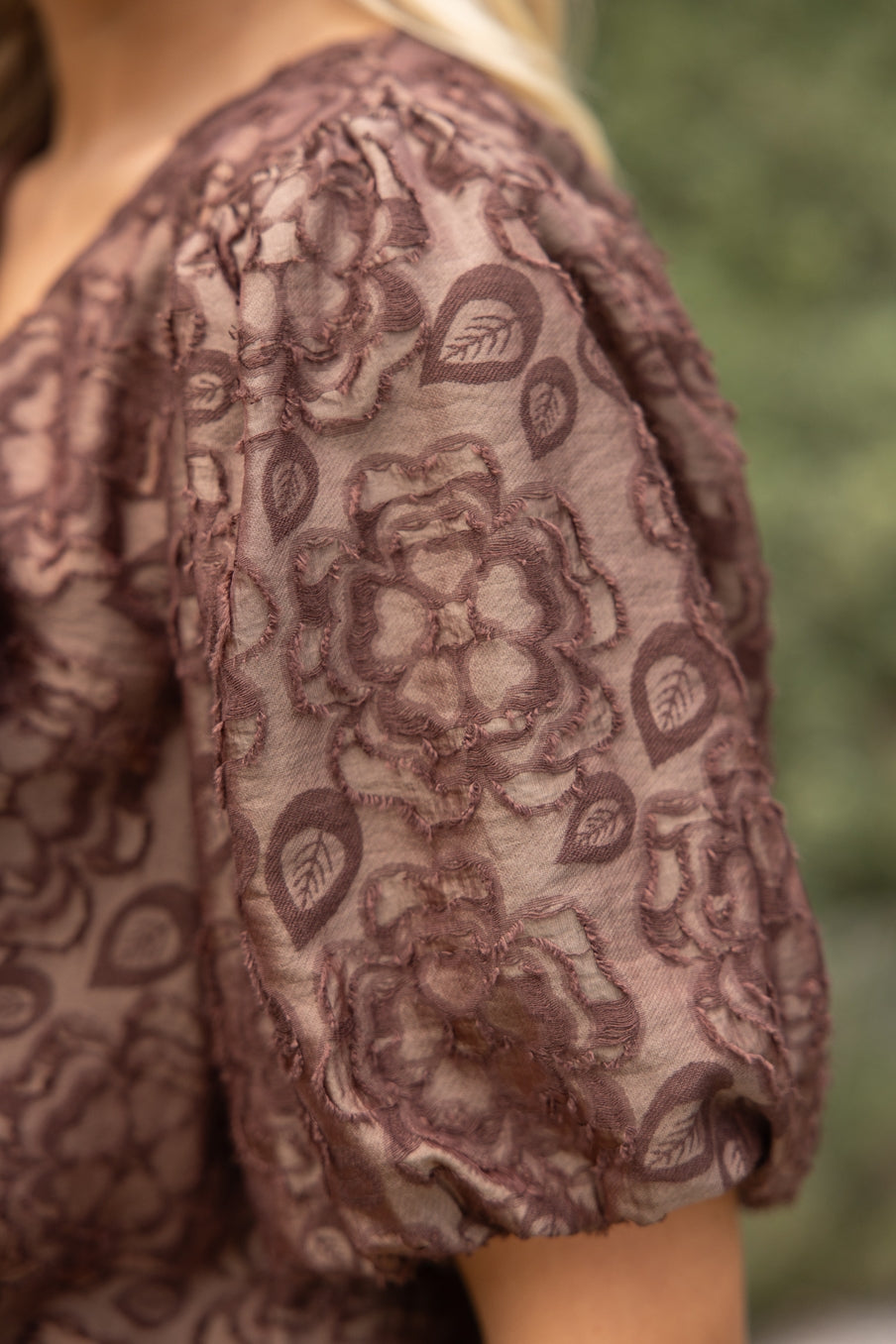 Sagewood Top - Brown