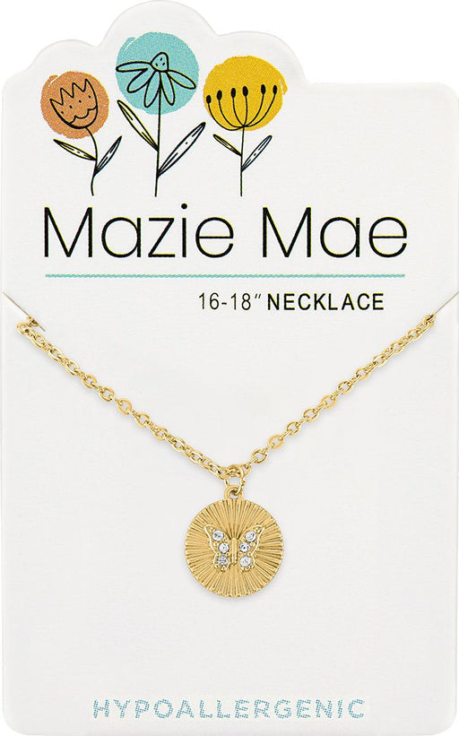 Gold Butterfly Necklace | Mazie Mae