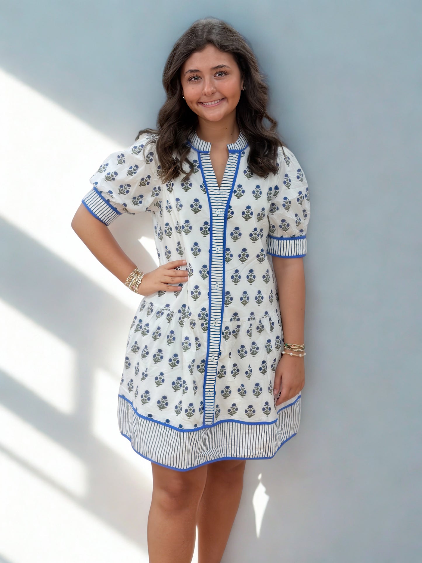 Whimsy Wildflower Mini Dress
