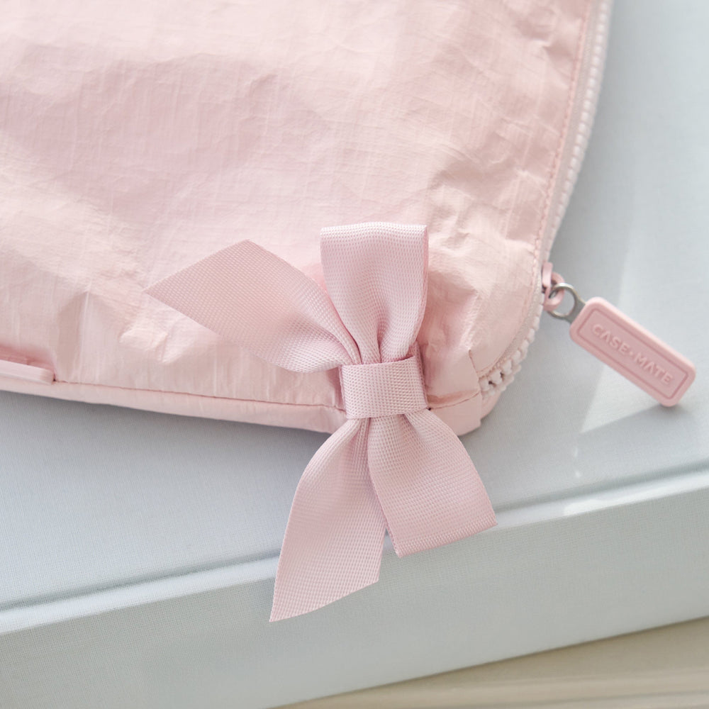 Case Mate Crinkle Makeup Bag • Ballet Pink