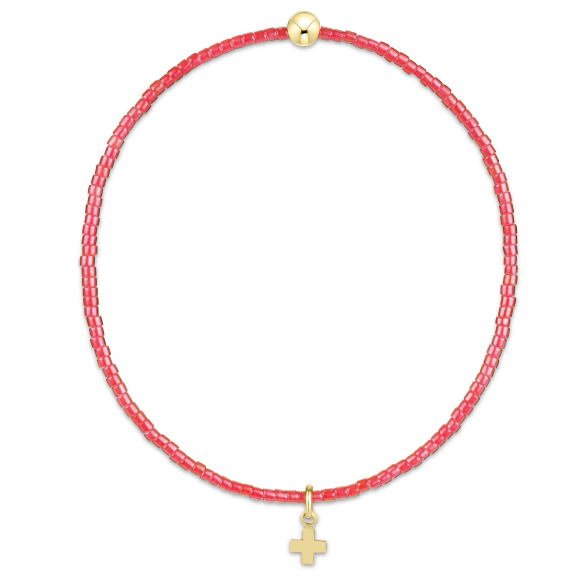 Hope Classic Sherbert Bracelet with cross charm| enewton