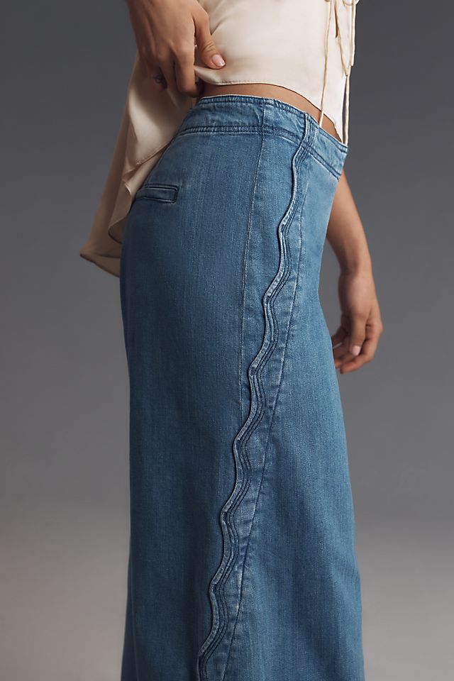 Scalloped Jeans