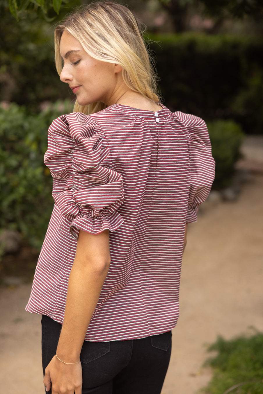 Avery Top - Burgundy