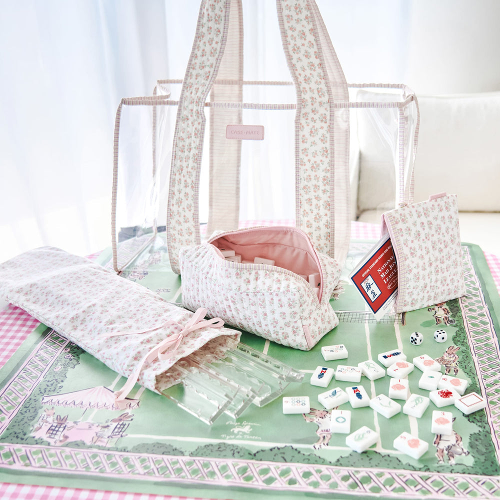 Case Mate Mahjong Jelly Tote Bag • Quilted Floral