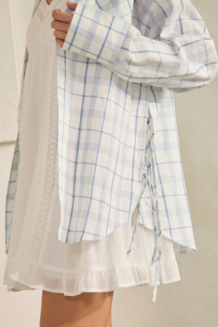 Seaside Blue Check Shirt