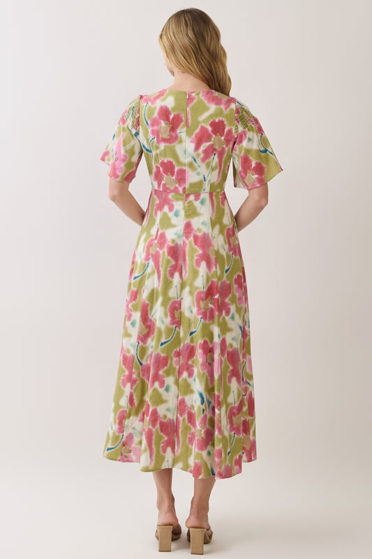 Fall in Love Floral Dress