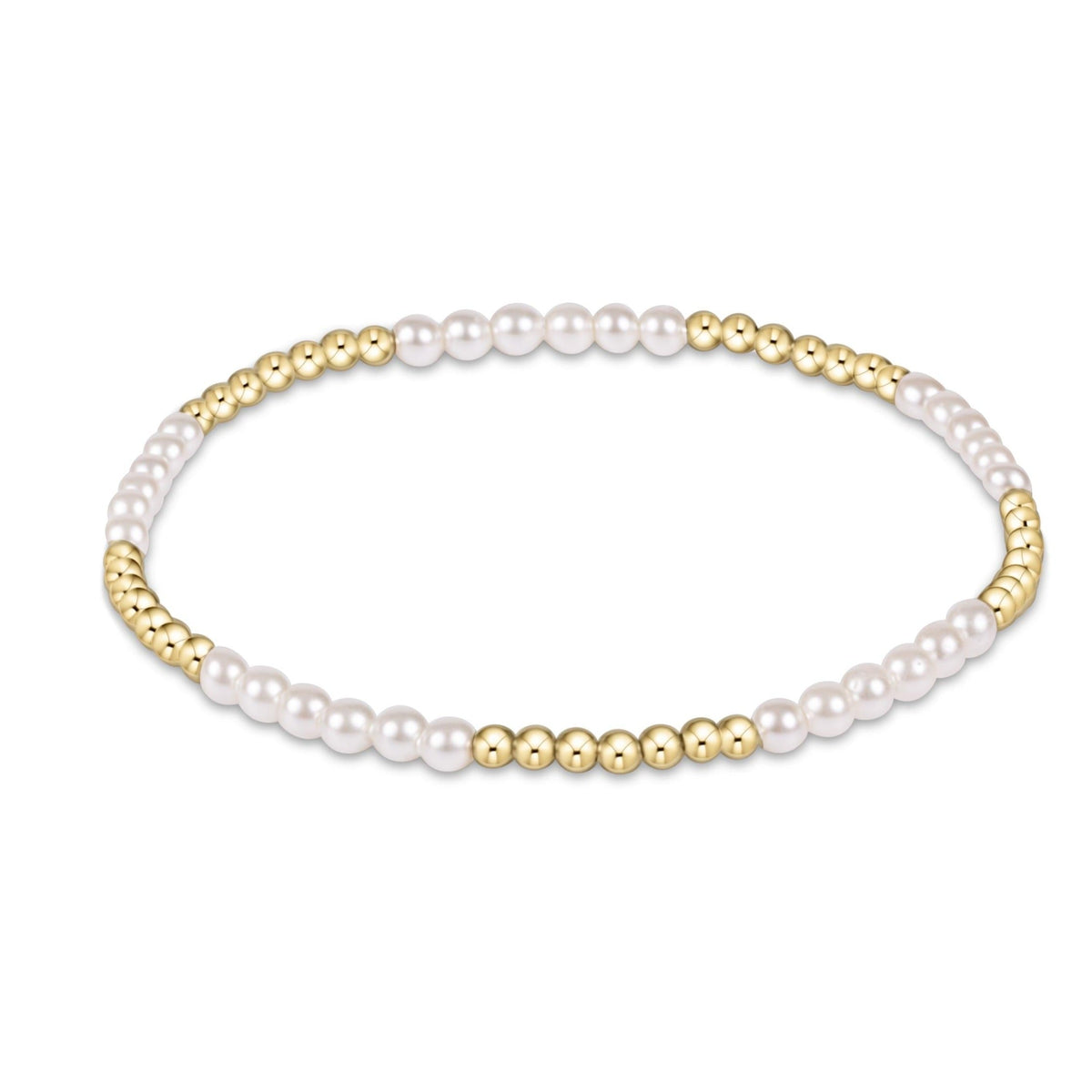 Blissful Pearl 3mm Bracelet | enewton