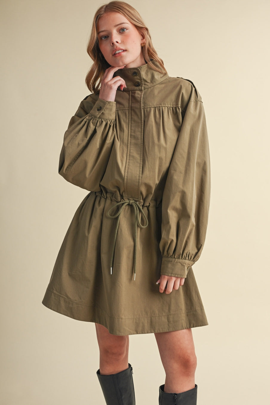 Olive Haven Dress