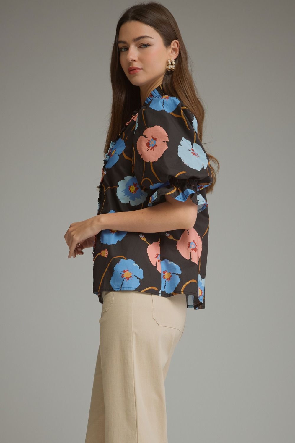 Whispering Blooms Top