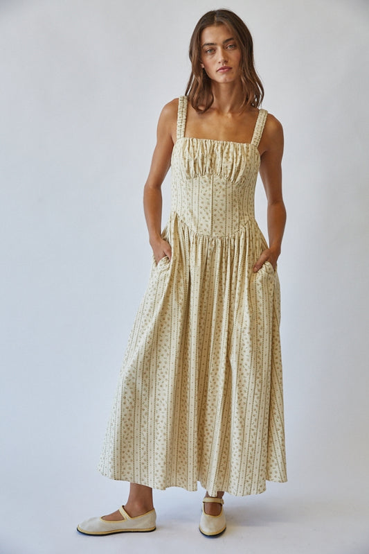 Floral Print Maxi Dress