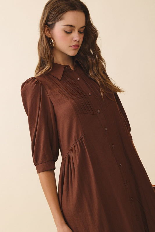 Classic Cora Midi Dress