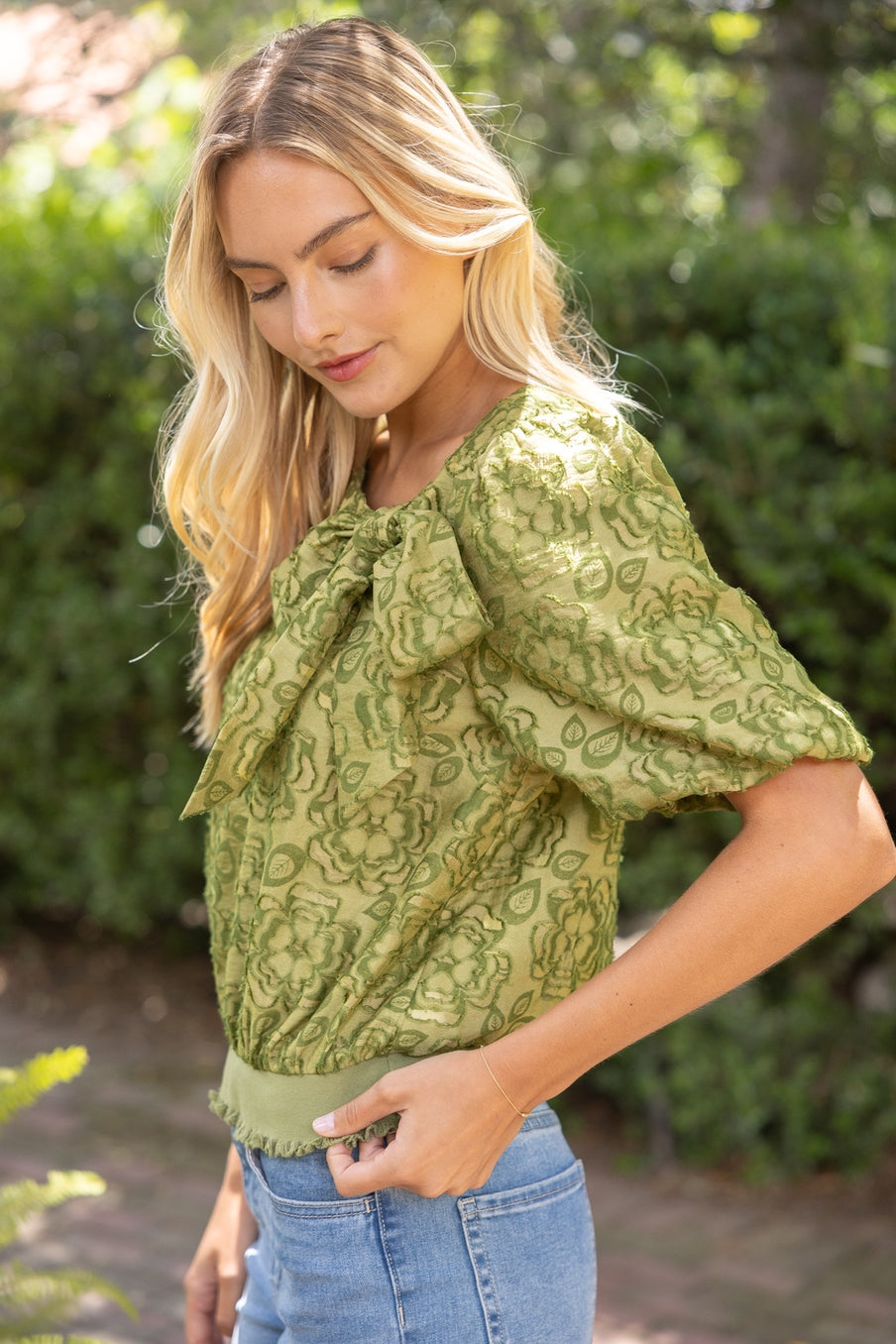 Sagewood Top - Olive