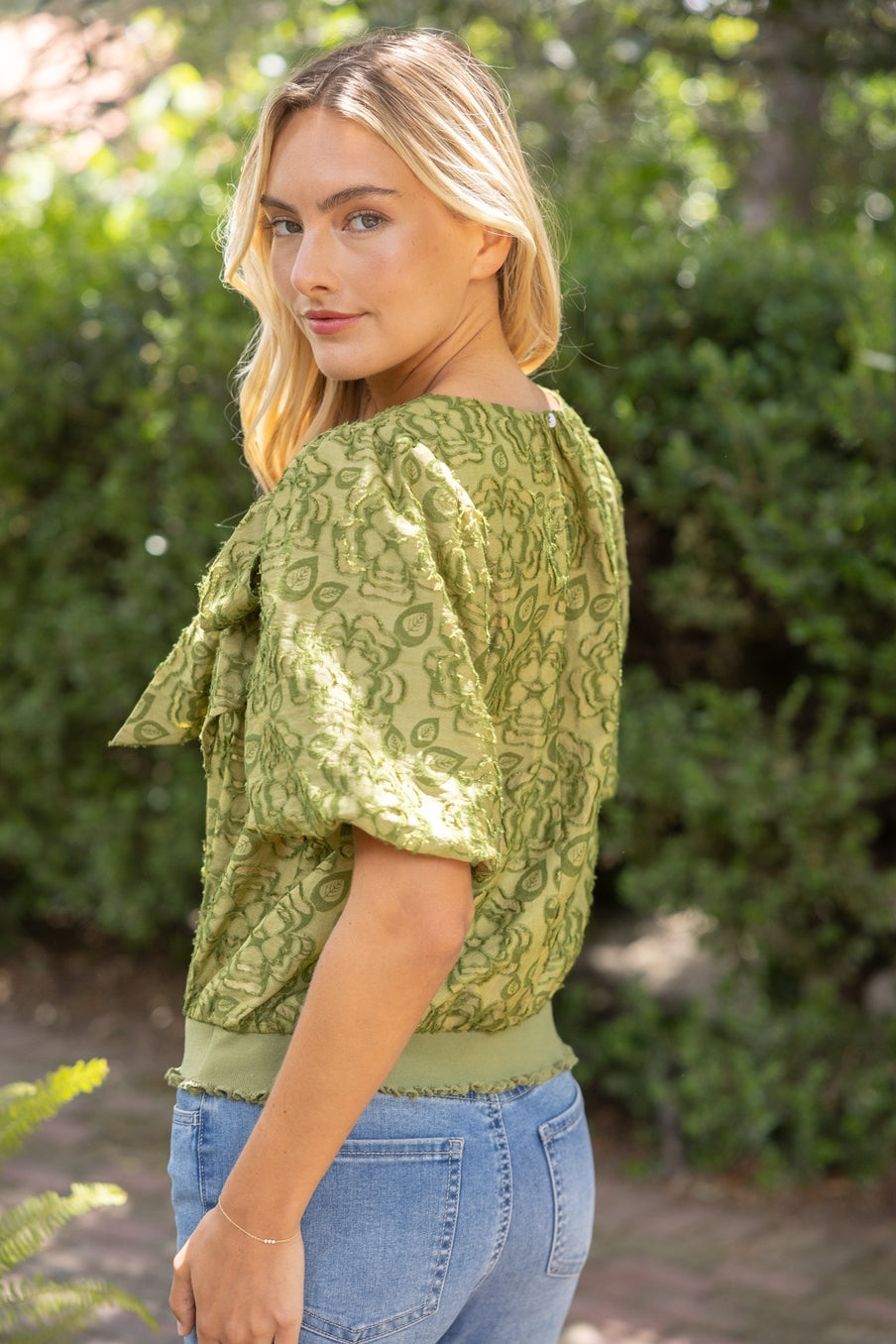 Sagewood Top - Olive