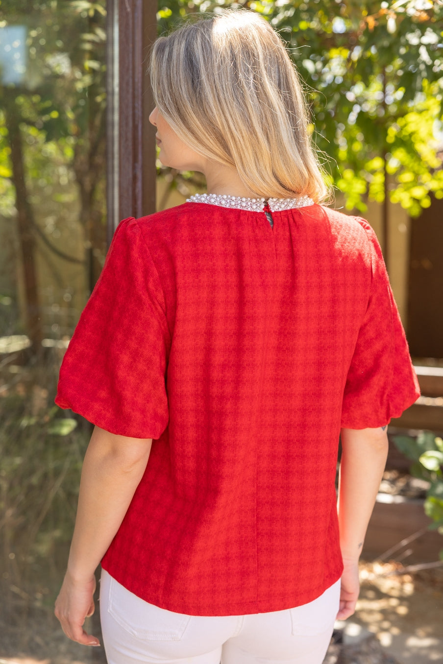 Ruby Grace Pearl Top