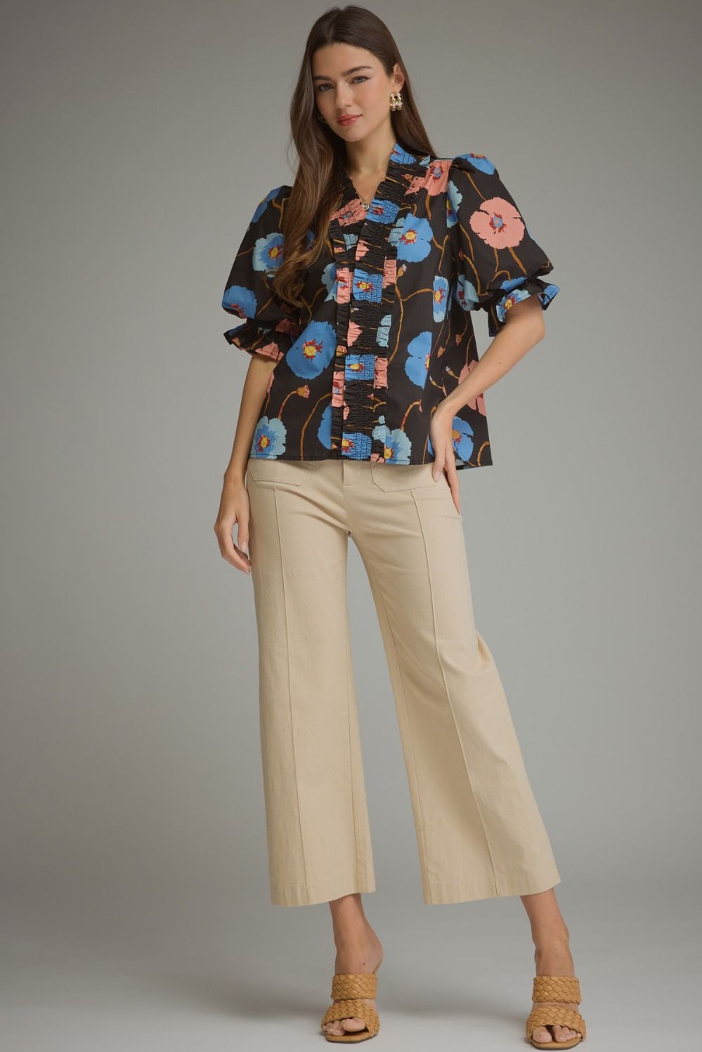 Whispering Blooms Top