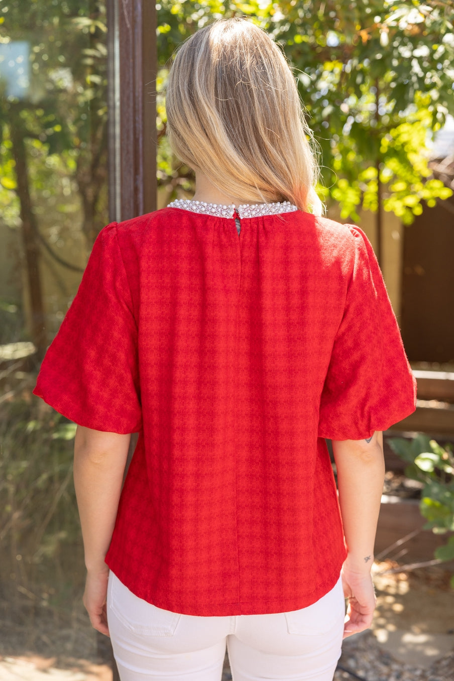 Ruby Grace Pearl Top