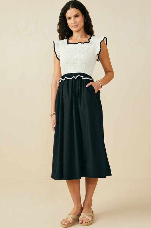 Smocked Bodice Dress