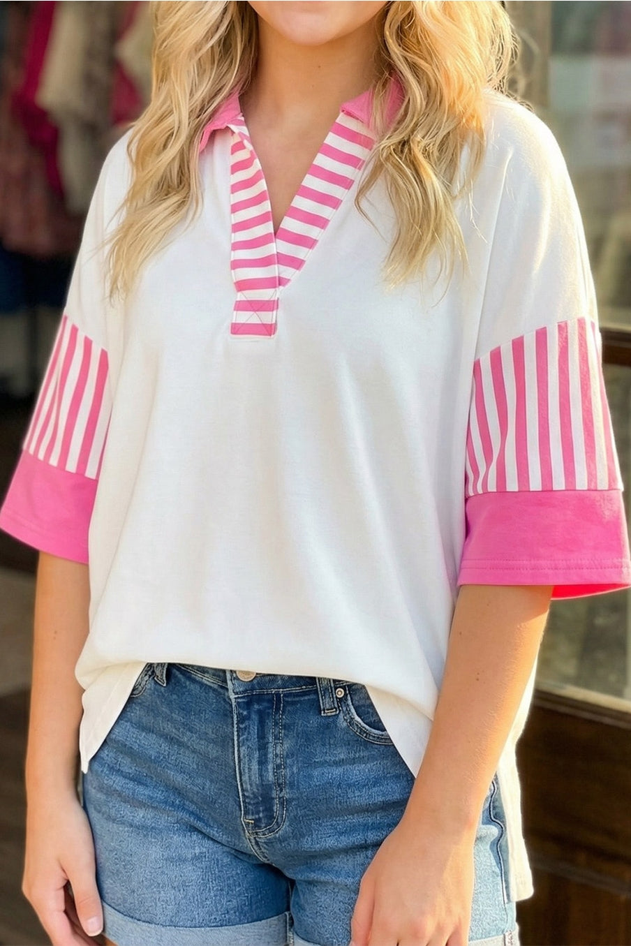 Pretty in Pink Top