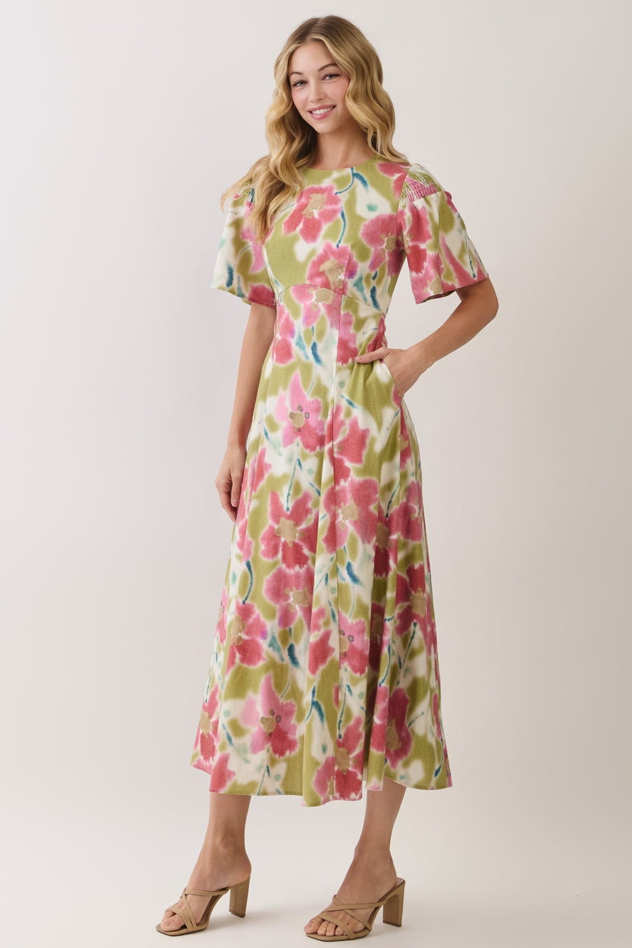 Fall in Love Floral Dress