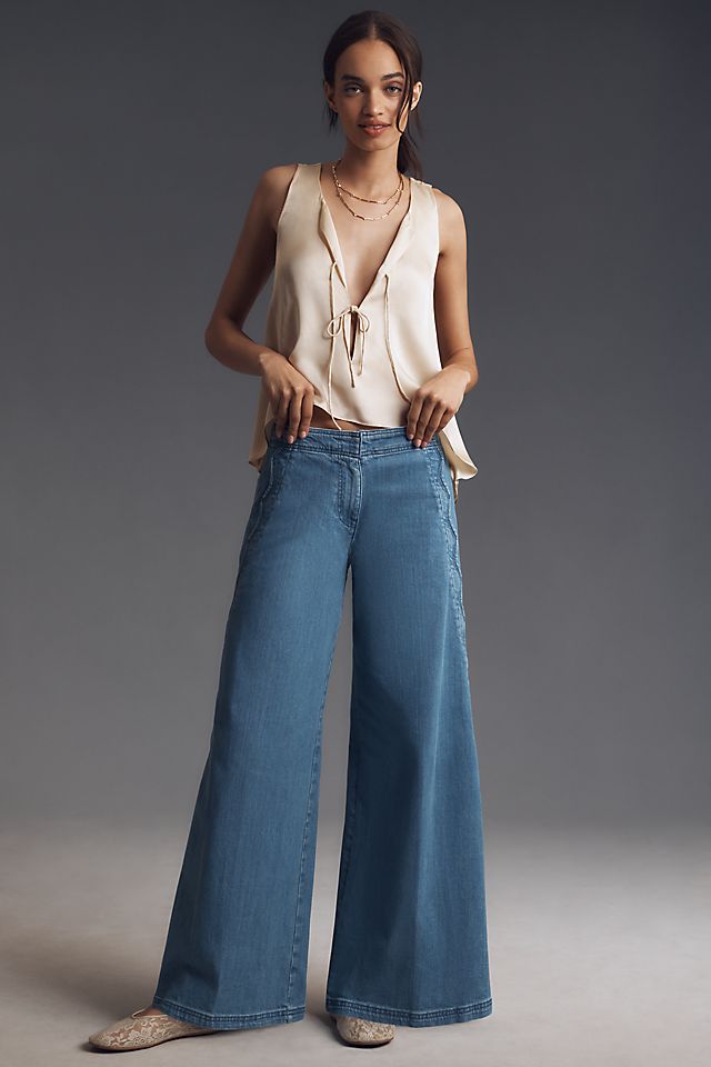 Scalloped Jeans