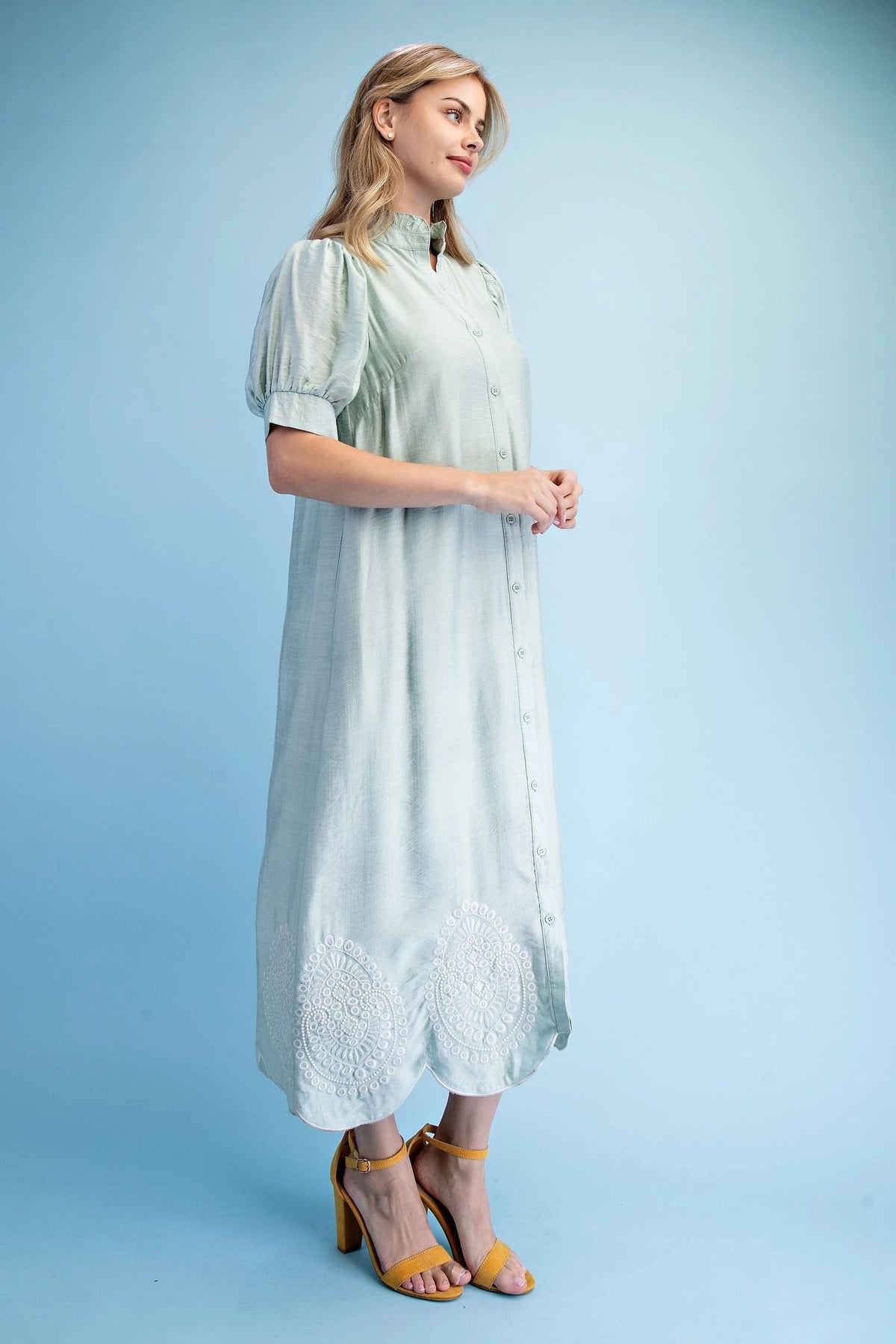 Willow Embroidered Maxi Dress