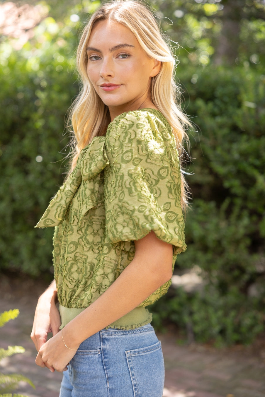 Sagewood Top - Olive