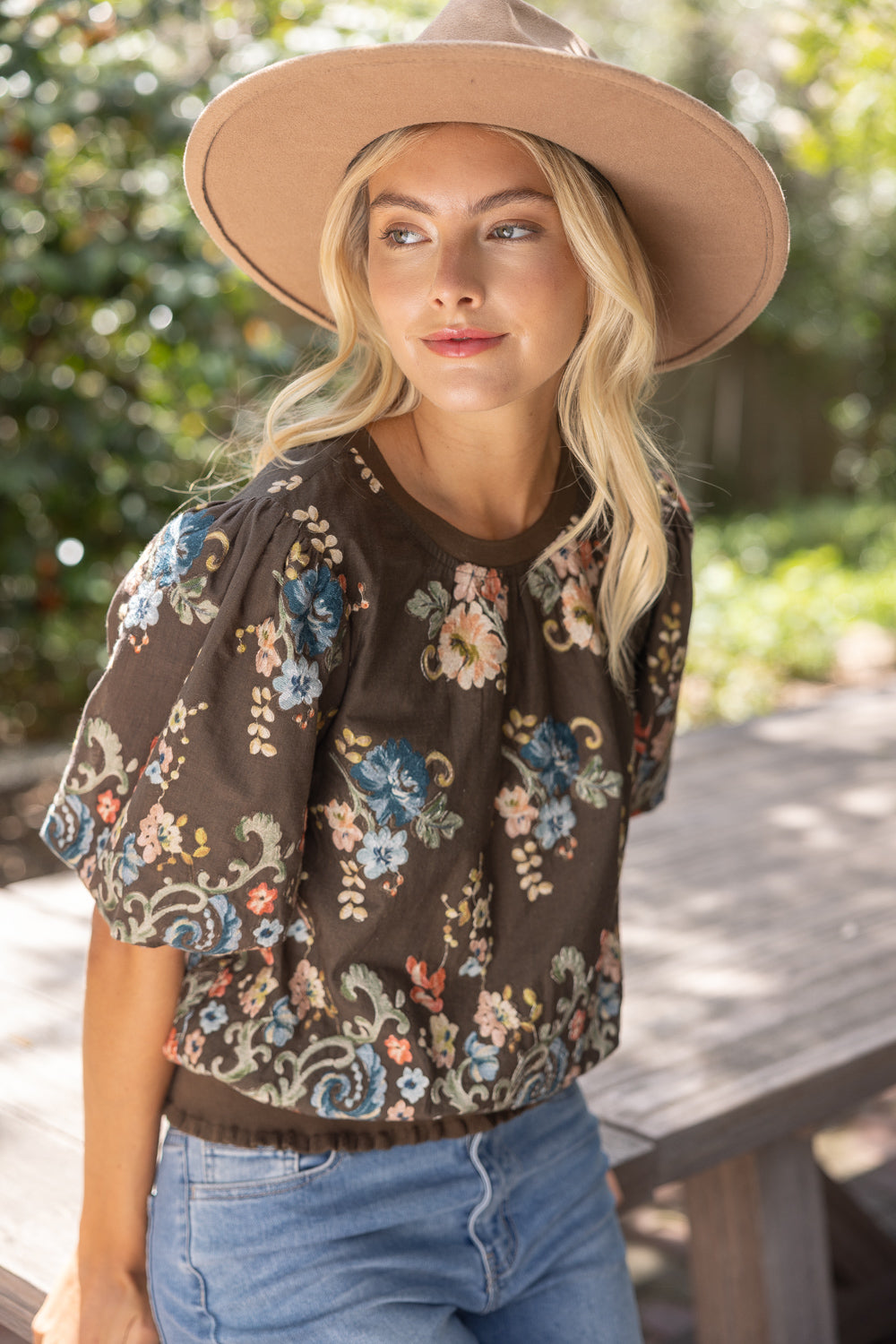 Meadow Muse Floral Top