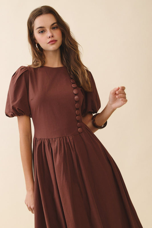 Cute as a Button Dress