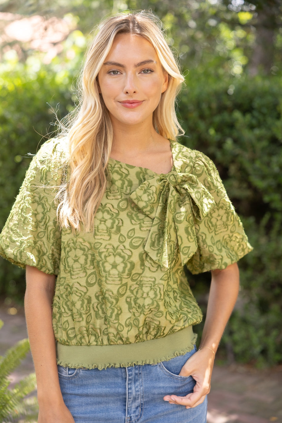 Sagewood Top - Olive