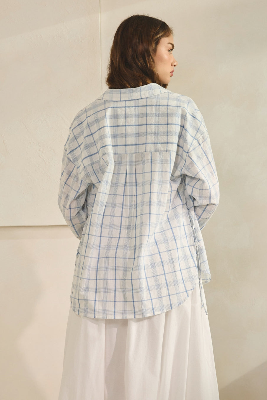 Seaside Blue Check Shirt