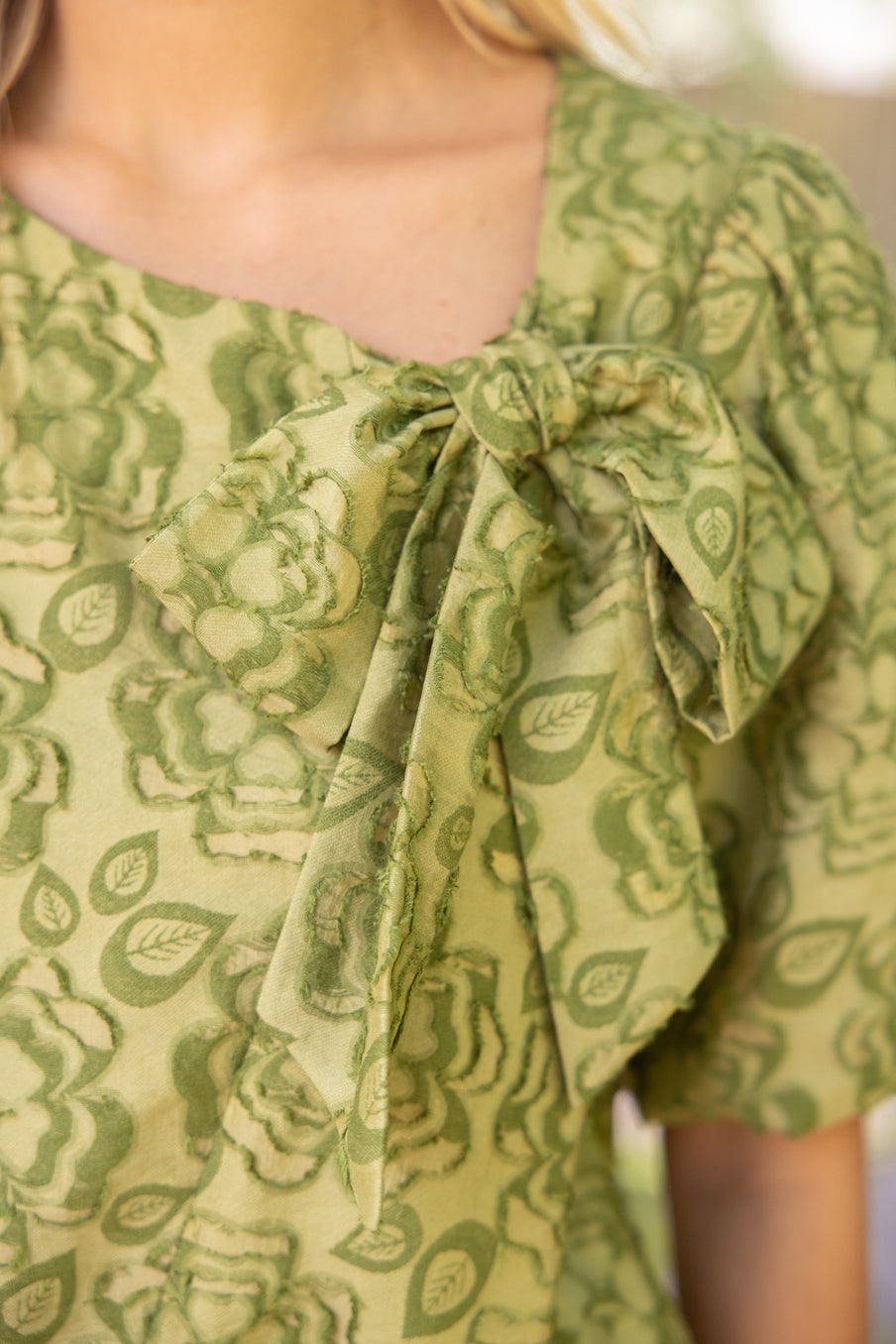 Sagewood Top - Olive