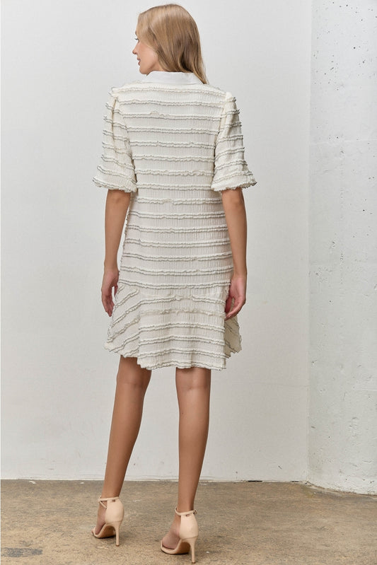 Sunday Charm Dress - White
