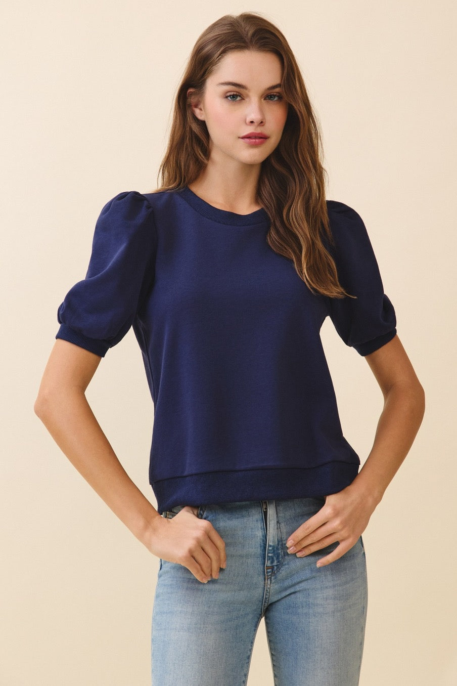 Popular Puff - Navy
