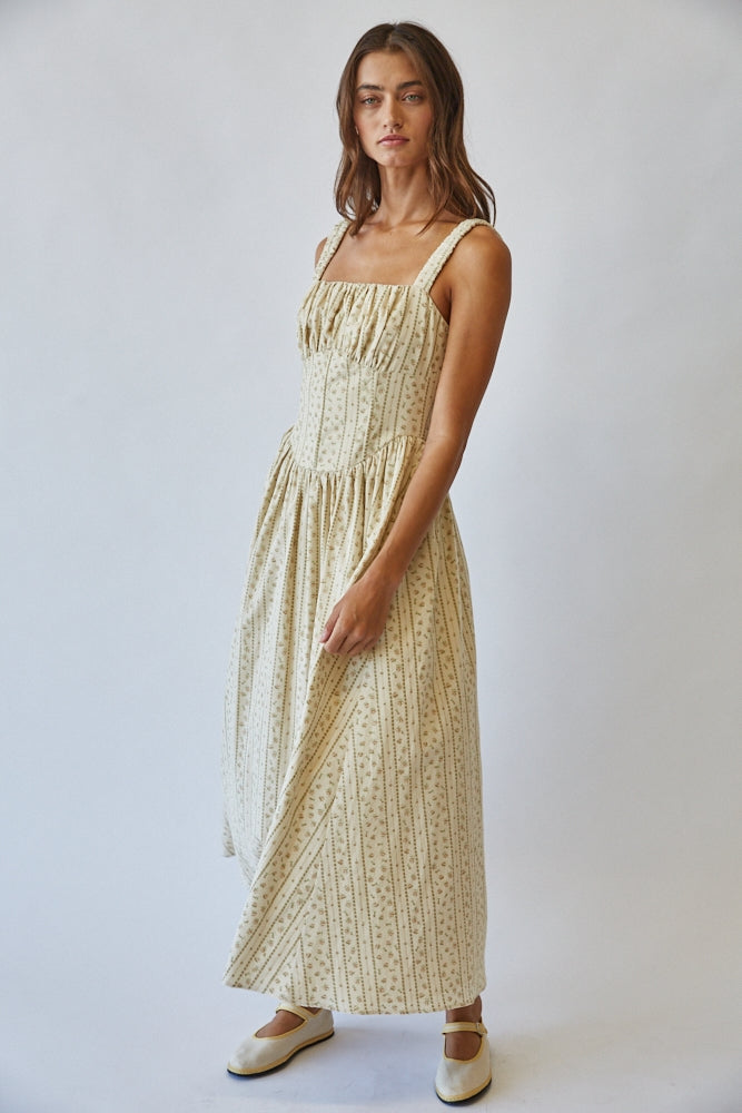 Floral Print Maxi Dress