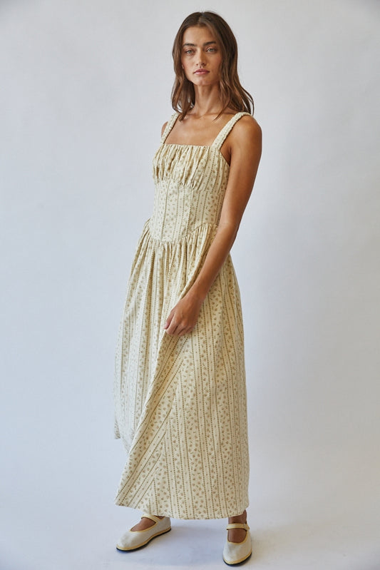 Floral Print Maxi Dress