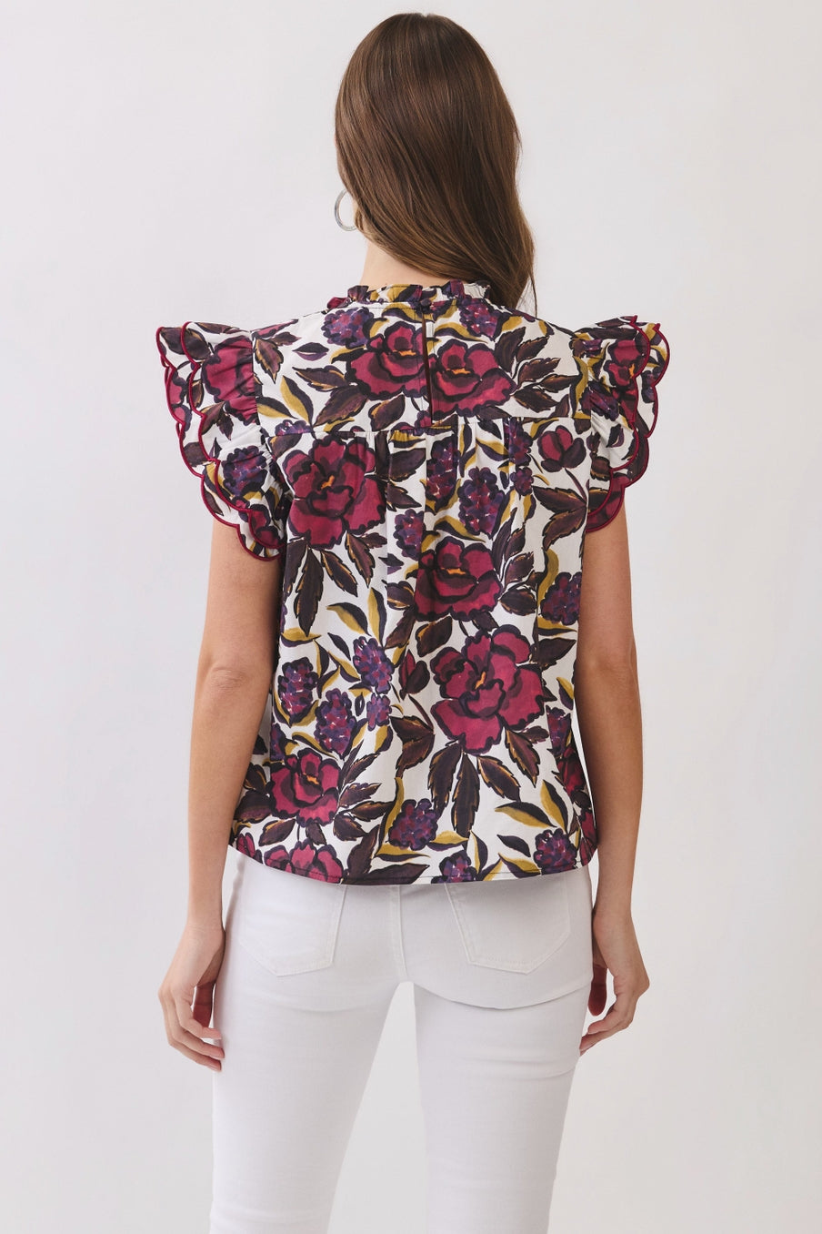 Fuchsia Flower Top