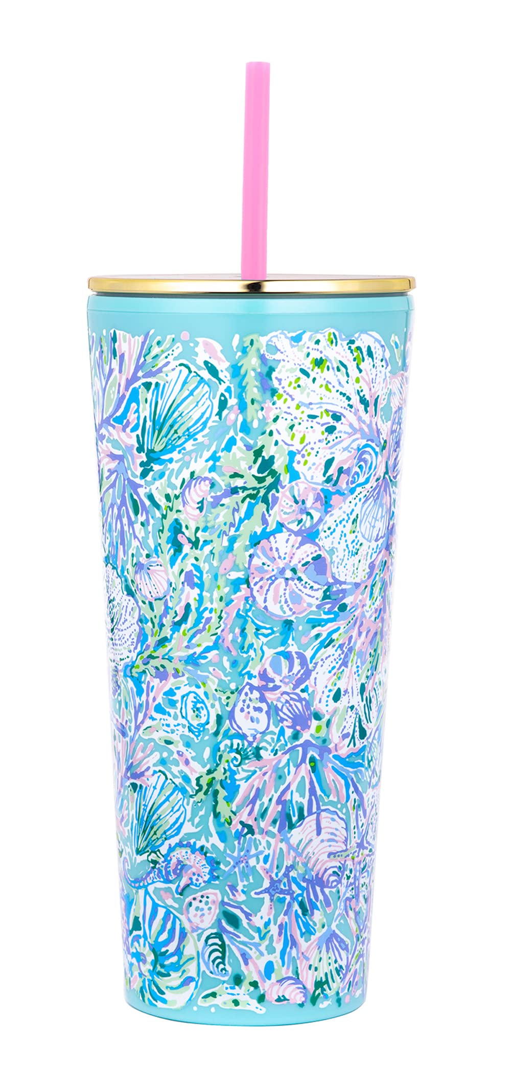 Tumbler with Straw | Lilly Pulitzer