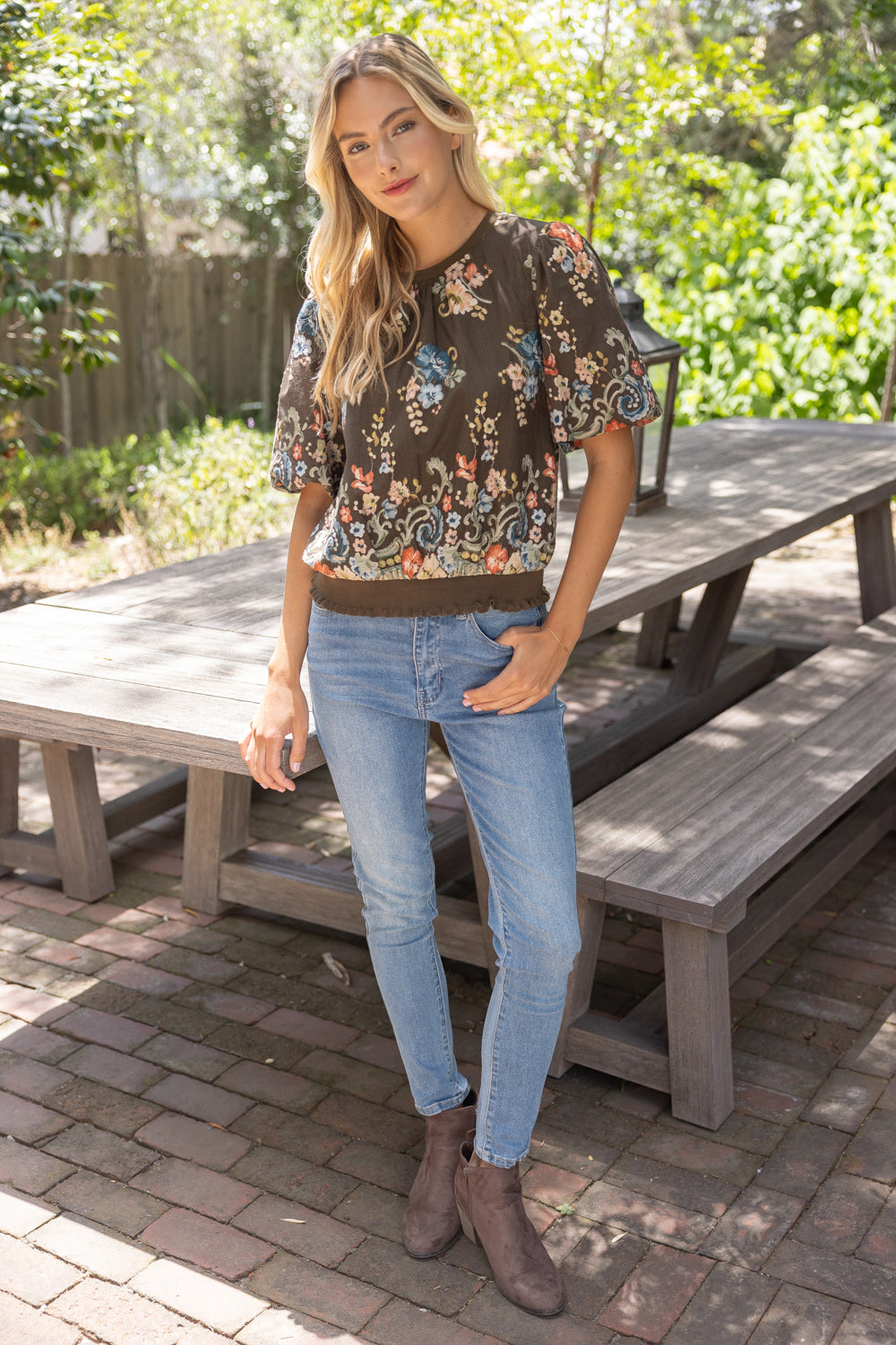 Meadow Muse Floral Top