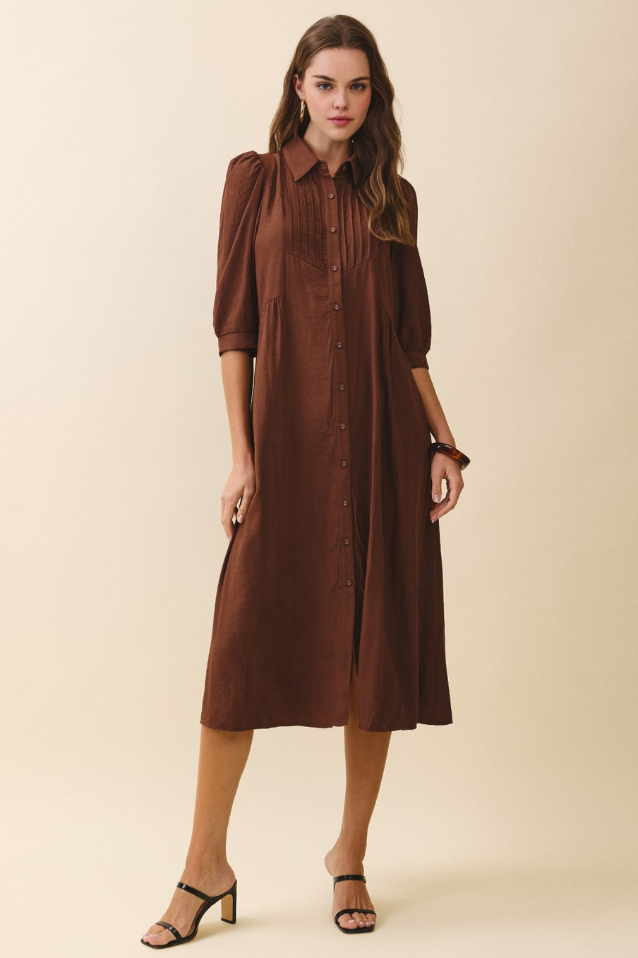Classic Cora Midi Dress