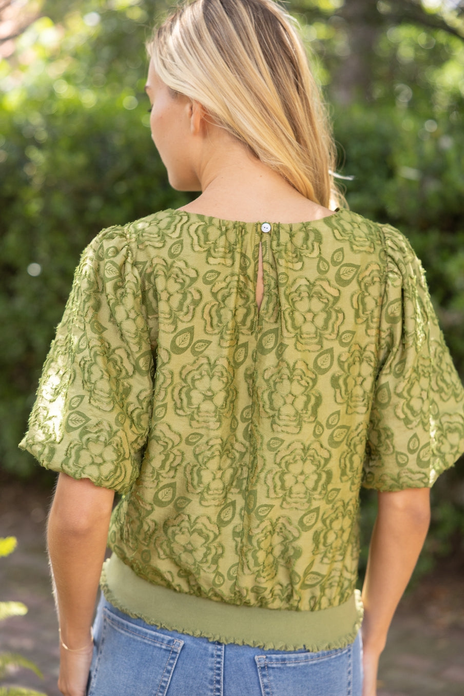 Sagewood Top - Olive