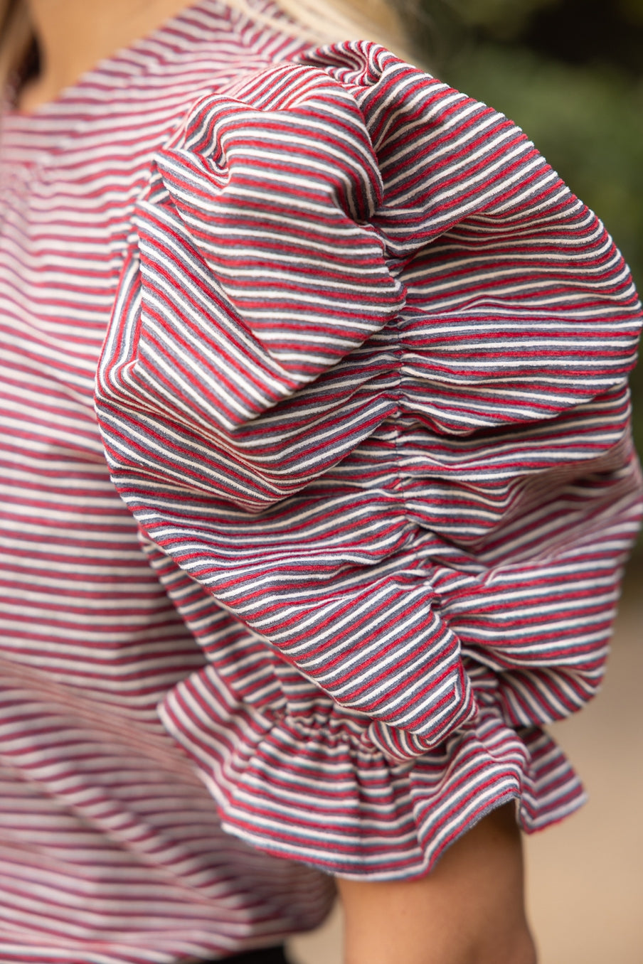 Avery Top - Burgundy