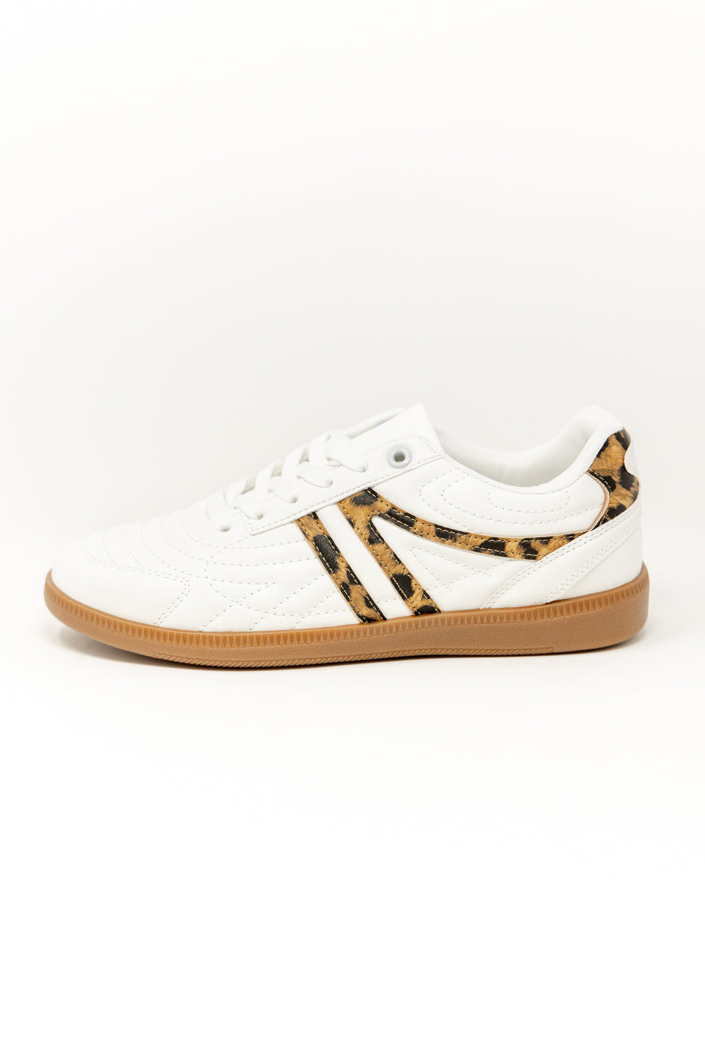 Leopard Striped Sneakers