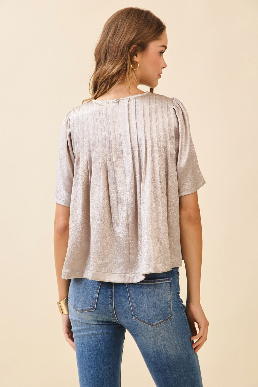 Metallic Muse Top
