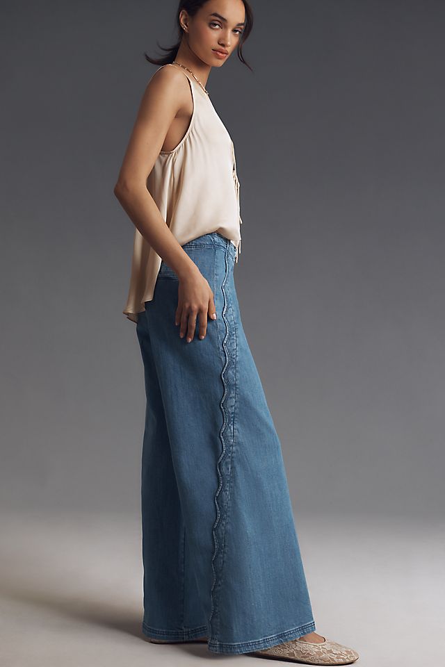 Scalloped Jeans