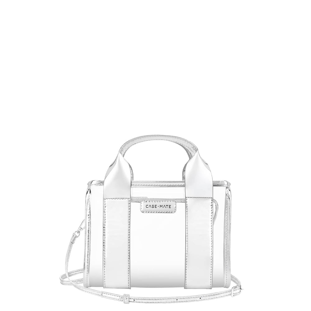 Case Mate Jelly Stadium Bag • Silver Chrome