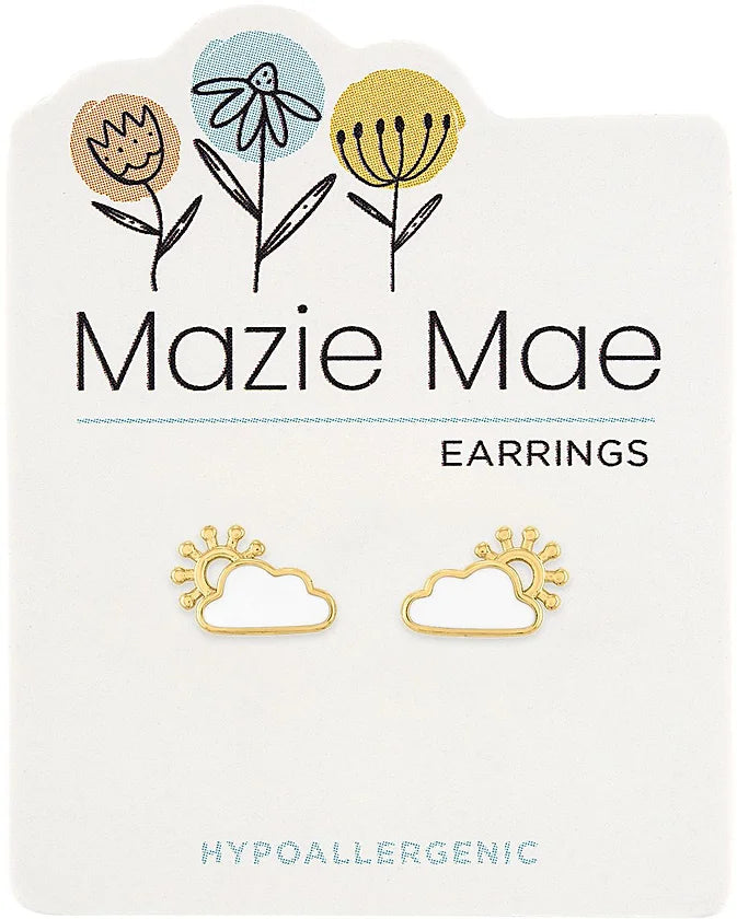 Cloud Earrings | Mazie Mae