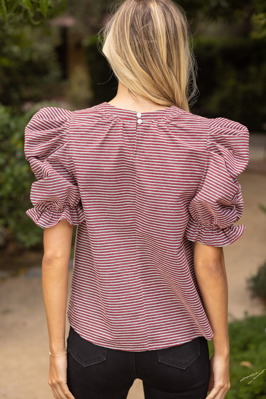 Avery Top - Burgundy