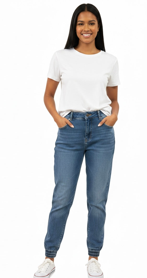 Denim Joggers Style Jeans